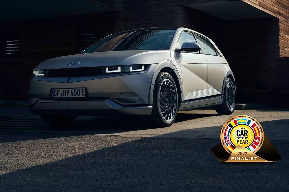 Hyundai IONIQ 5 shortlisted for European Car of the Year 2022 award