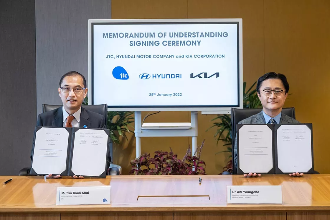 Hyundai Motor Group and JTC made MOU