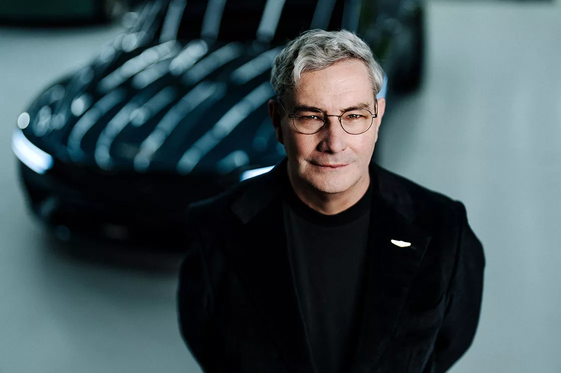 HMG’s Chief Creative Officer Luc Donckerwolke staring at the camera