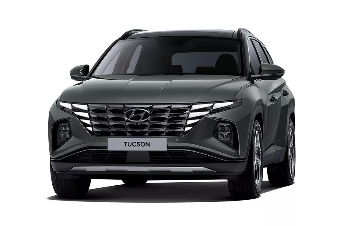 hyundai tucson car image from front