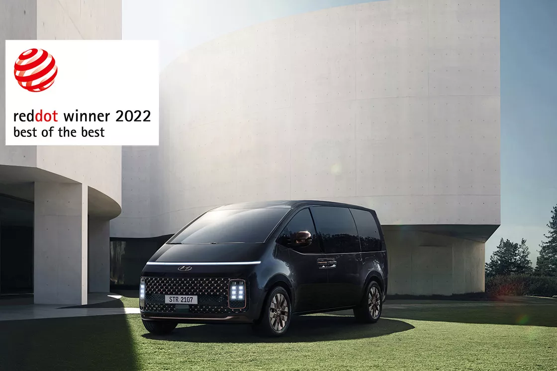 Hyundai Motor’s STARIA MPV Wins Best of the Best at Red Dot Award