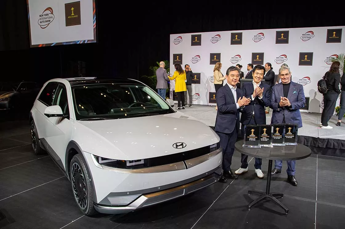 Hyundai IONIQ 5 Sweeps World Car of the Year, World  Electric Vehicle of the Year and World Car Design of the Year