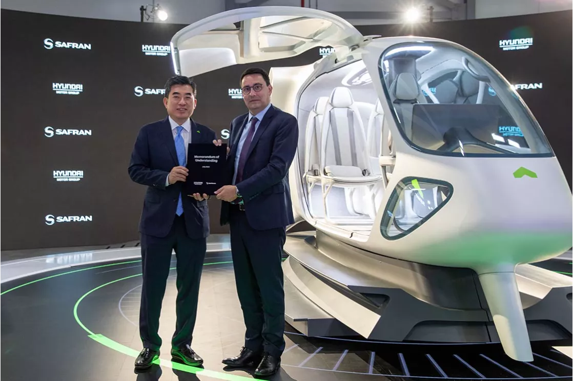 Hyundai Motor Group and Safran Signed a Memorandum of Understanding for Advanced Air Mobility Development Cooperation