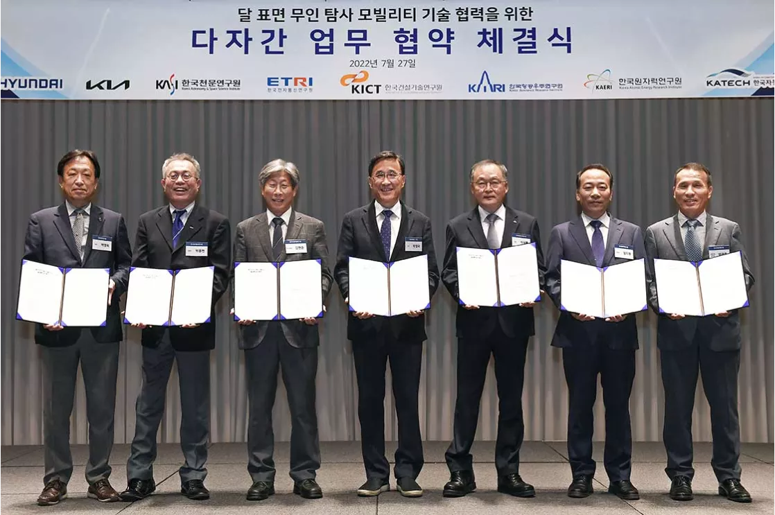 Hyundai Motor and Kia to Develop Lunar Surface Exploration Mobility through Joint Multilateral Research Agreement