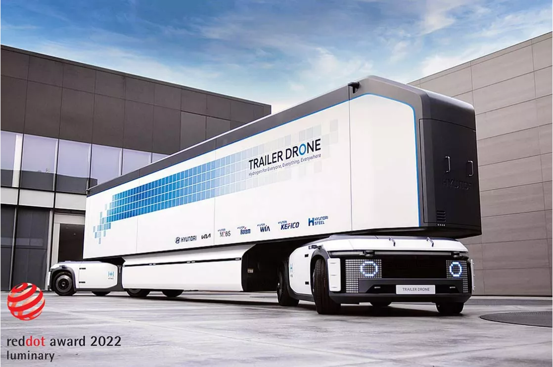 Hyundai Motor Wins Its First ‘Luminary’ Honor for Trailer Drone at Red Dot Award: Design Concept 2022