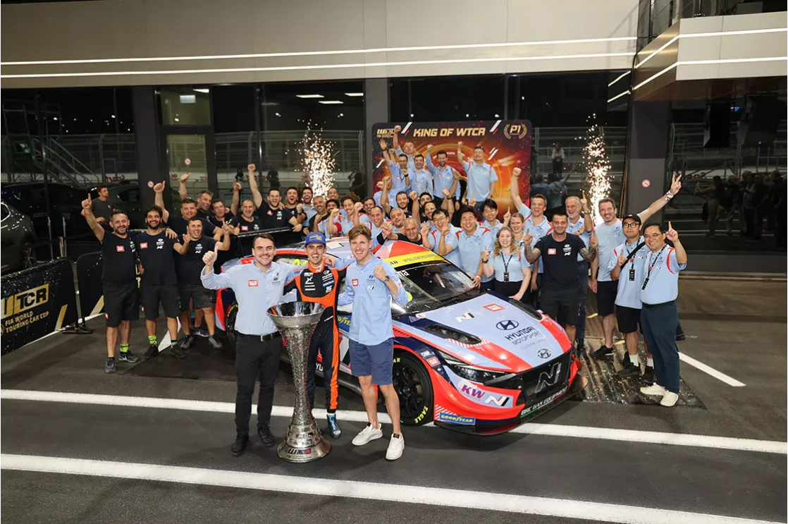Hyundai ELANTRA N TCR seals 2022 drivers’ and teams’ titles in FIA WTCR