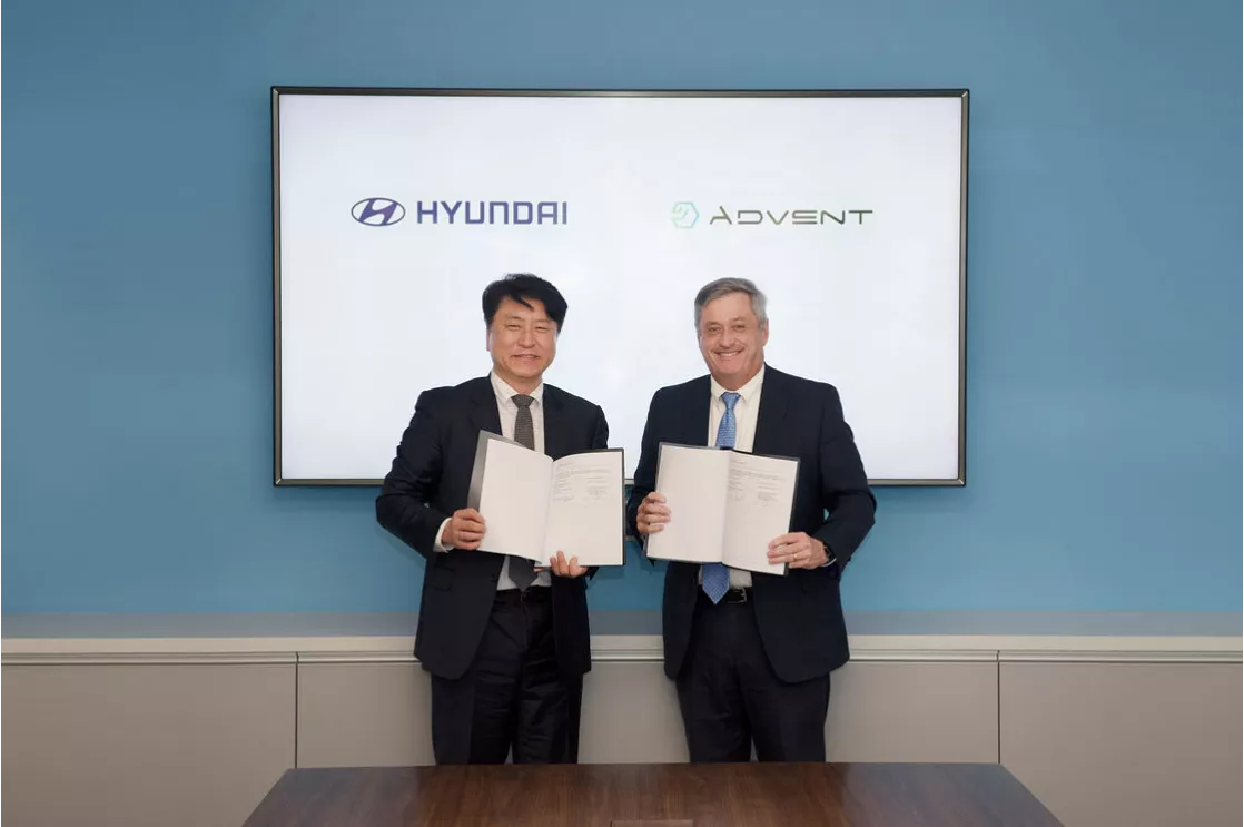 Hyundai Motor Company and Advent Technologies Sign Joint Development Agreement Following Successful Fuel Cell Technology Assessment