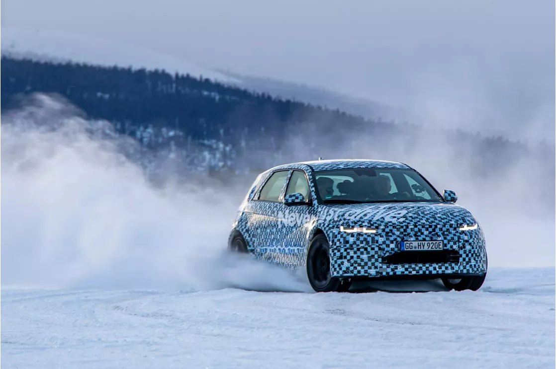 -30° Celsius North! Hyundai’s IONIQ 5 N High-performance EV Prototype Conquers Extreme Arctic Environment