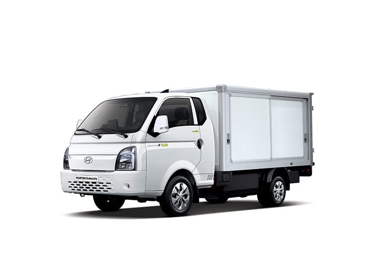 포터 II Electric 특장 저상내장탑차 제원