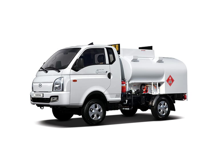 포터 2 특장차_이동주유차 제원 이미지