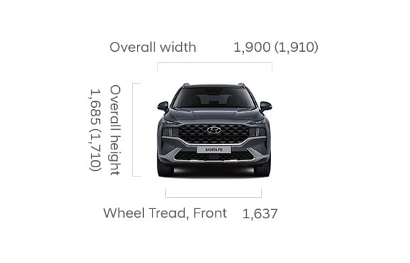 Hyundai Santa Fe Interior Dimensions | Cabinets Matttroy