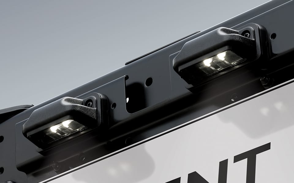 더 뉴 엑시언트 LED 번호판 램프