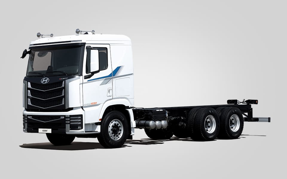 더 뉴 엑시언트 6x4 샤시 (표준캡)