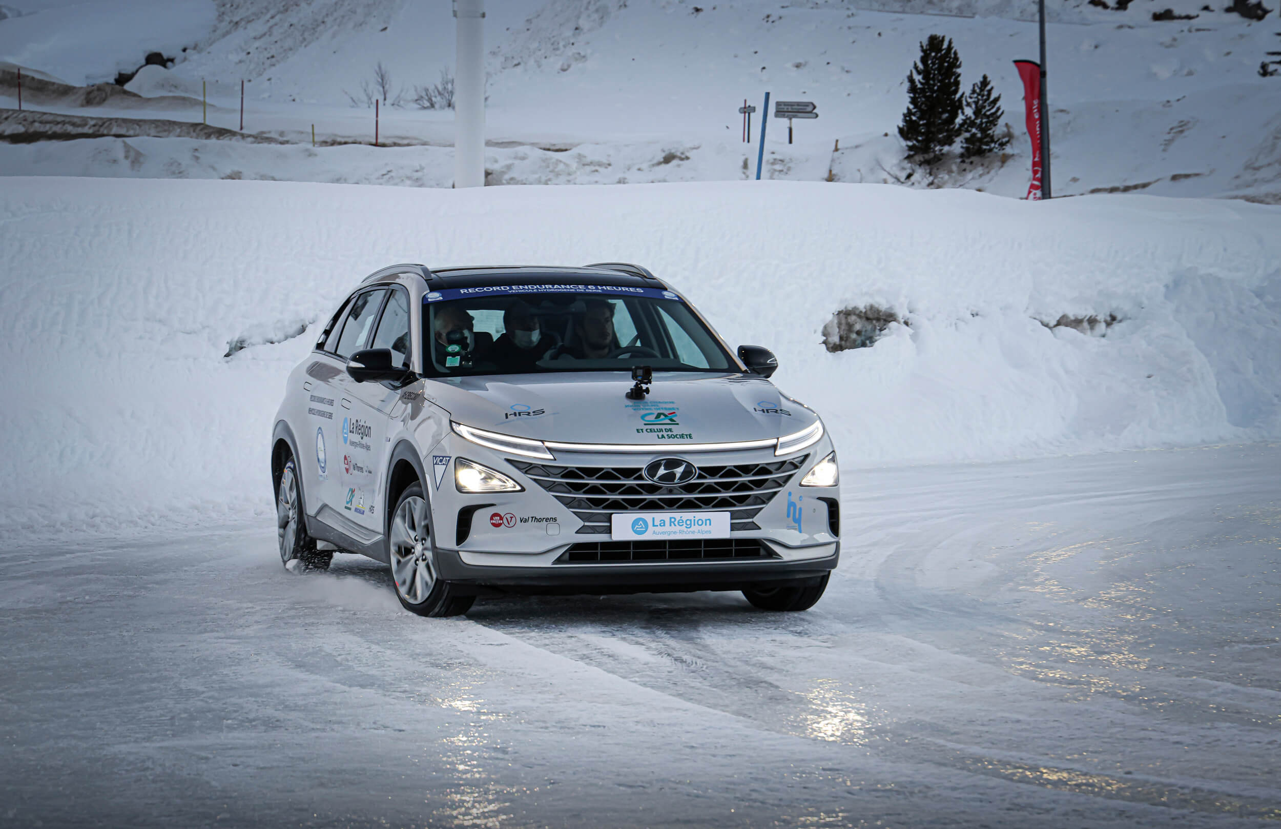 El Hyundai NEXO bate un récord de resistencia en condiciones climatológicas extremas