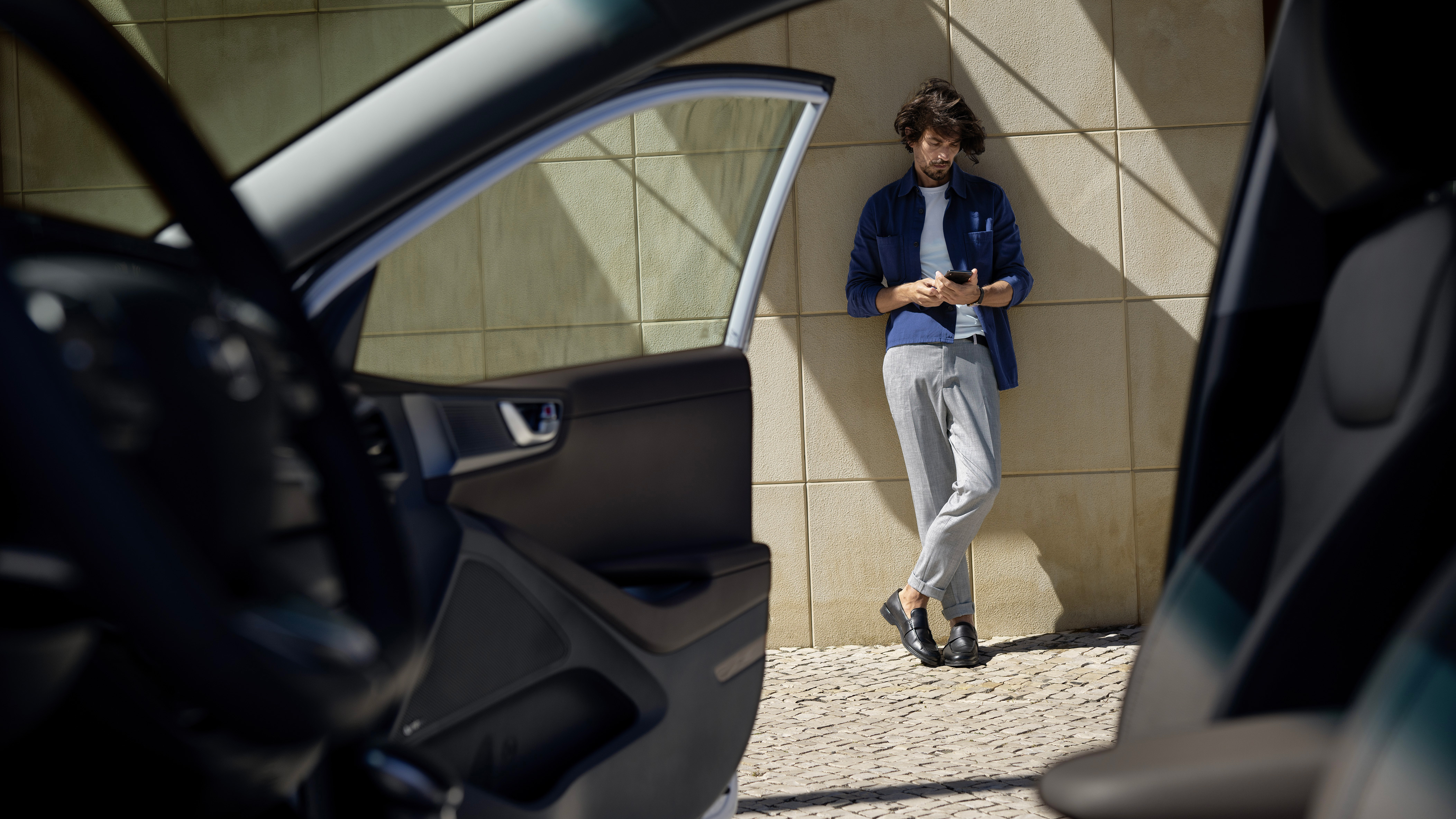 Mood image akin to that on the marketing page, ideally of a person holding a phone.