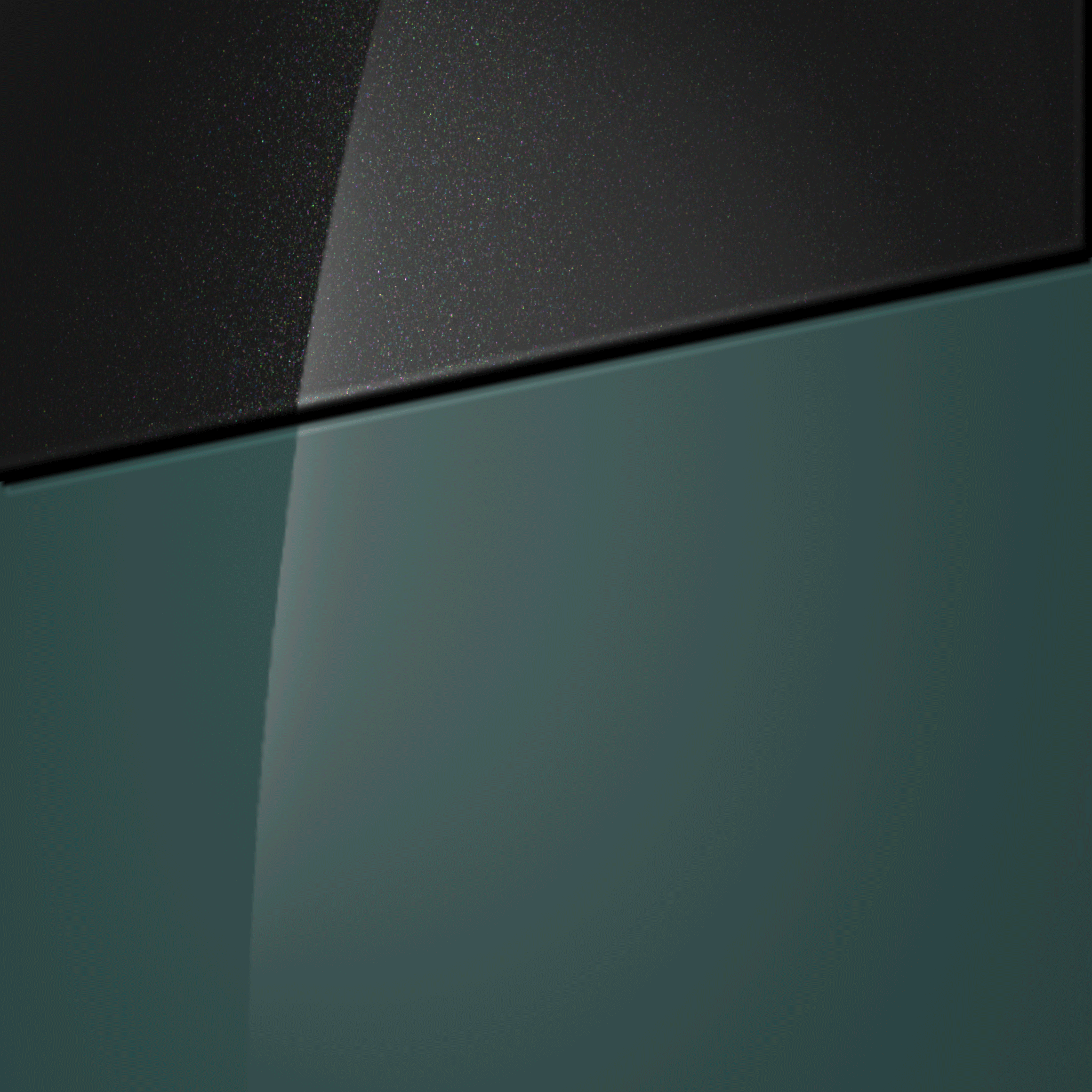 Mangrove Green et toit contrasté Phantom Black