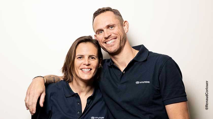 Laure Manaudou et Nicolas Manaudou