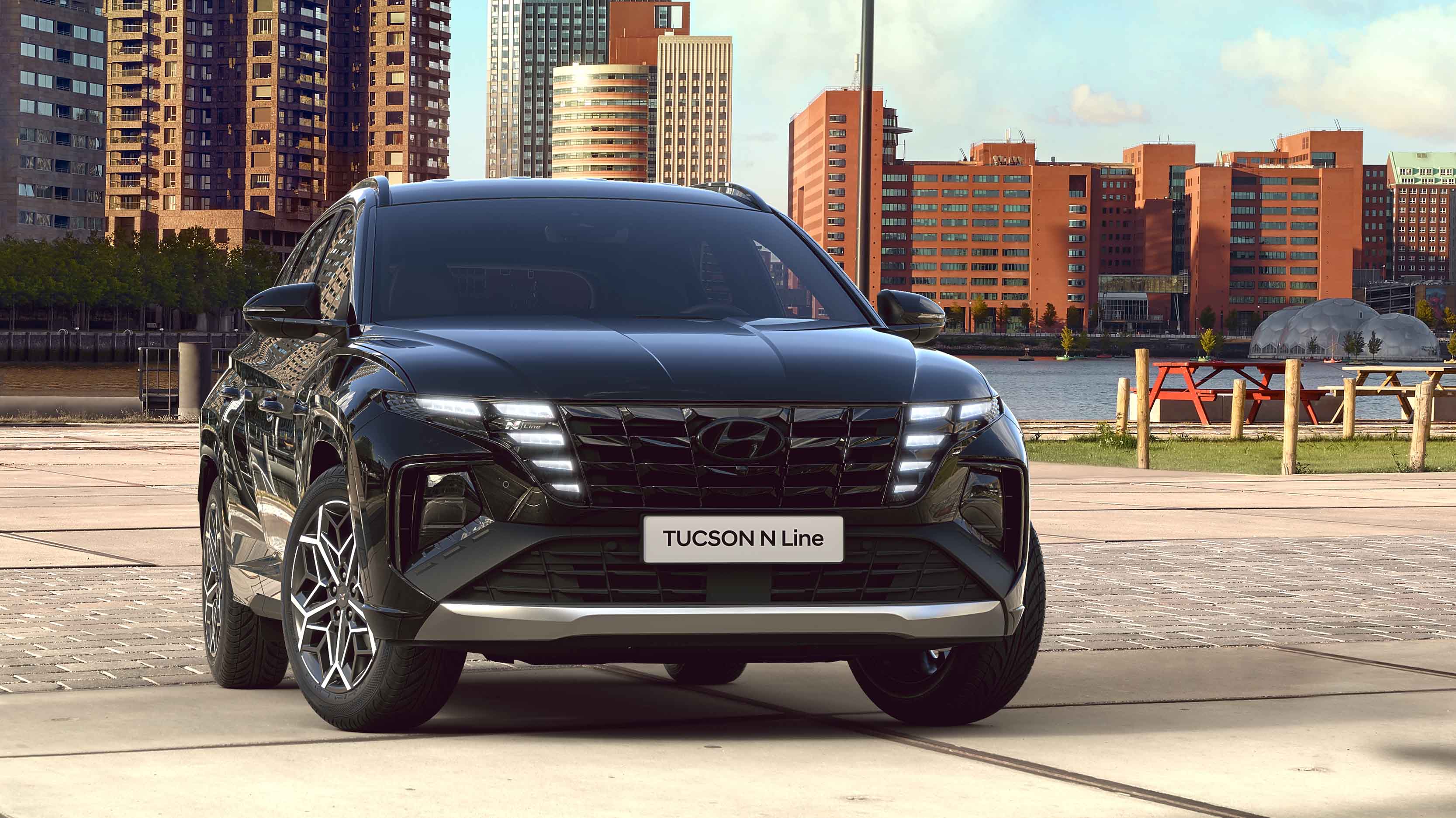 Black Hyundai Tucson 2025 Drusie Tracey