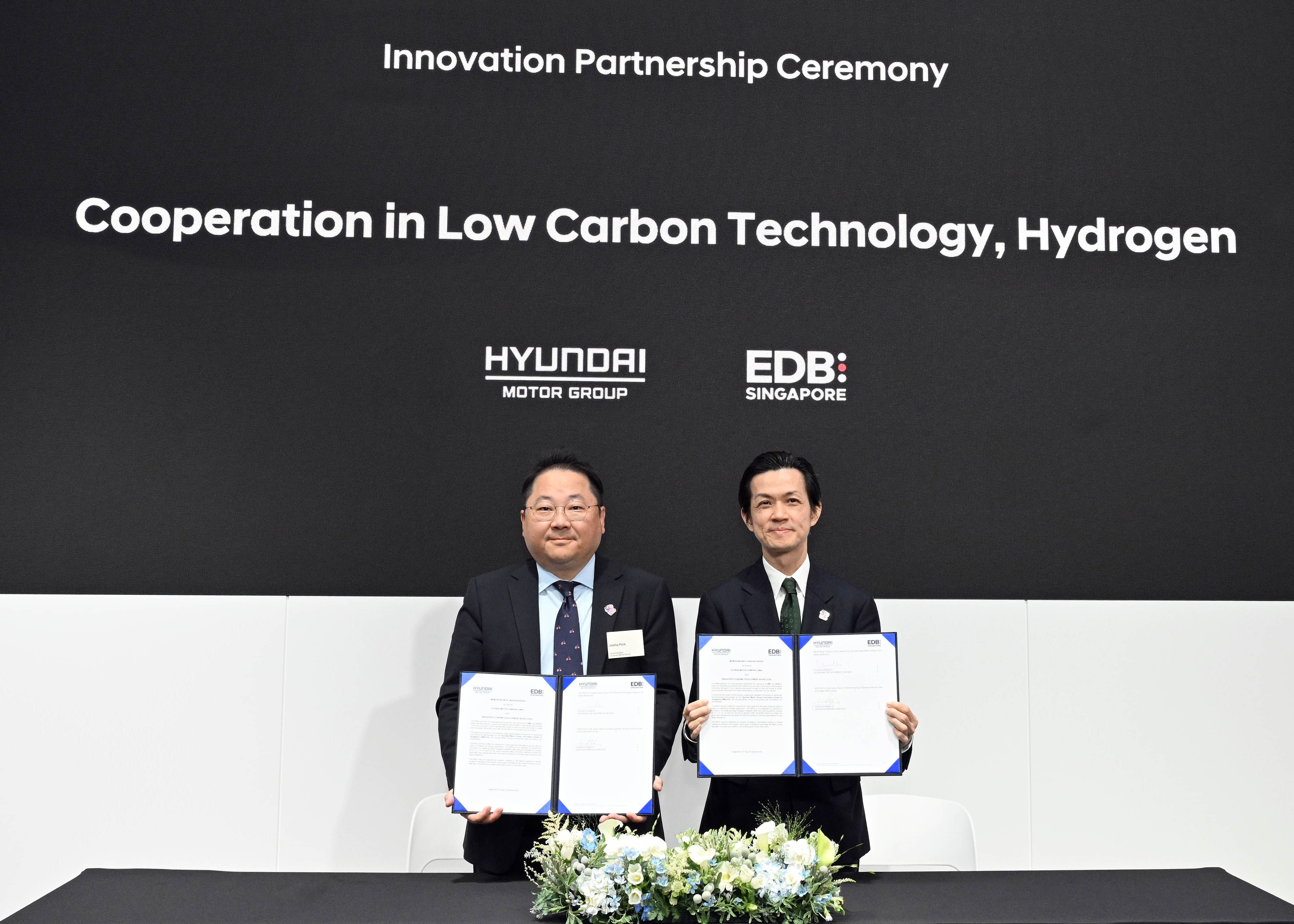 #Hyundai Motor Group partners with EDB to build up capabilities in low-carbon technologies, including hydrogen