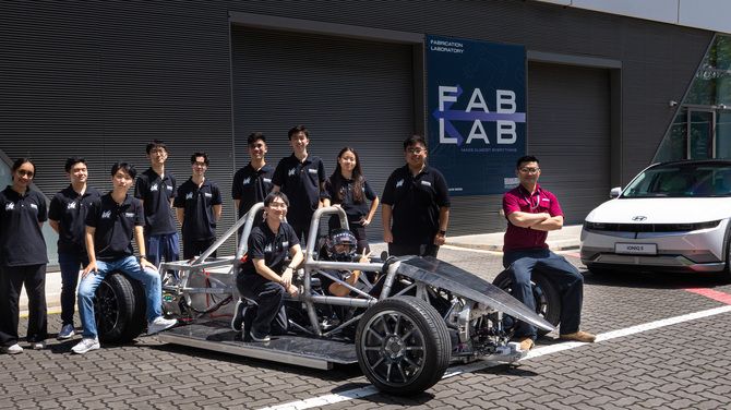 HMGICS EV donations to ITE, Ngee Ann Polytechnic, SIT, SUTD and LASALLE 
