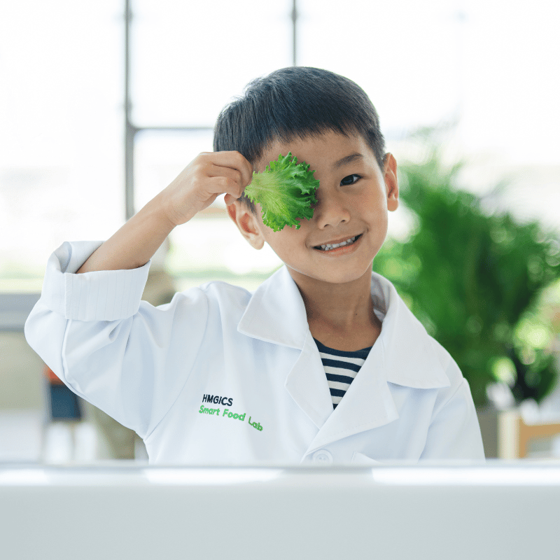 Smart Food Lab as Kids Workshop in HMGICS