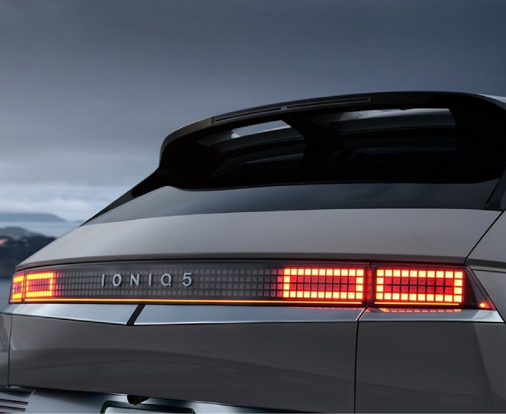 IONIQ 5 EV electric car’s rear LED real combination lamp Hyundai Singapore
