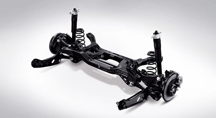 AVANTE Hybrid Multi-link Rear Suspension