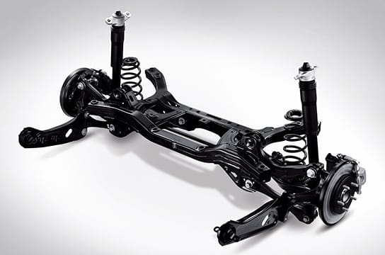 AVANTE N Line Multi-link Rear Suspension