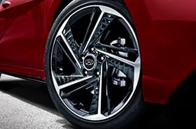 AVANTE N Line 18” Alloy Wheels & Side Sill