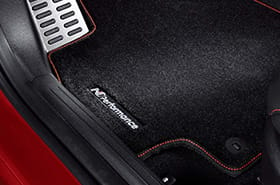 AVANTE N Line Car Mats (Front and Rear Seats)