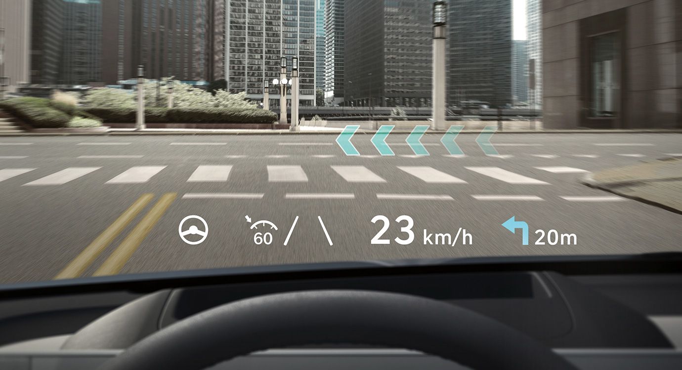 아이오닉 5 - 증강현실 헤드업 디스플레이
