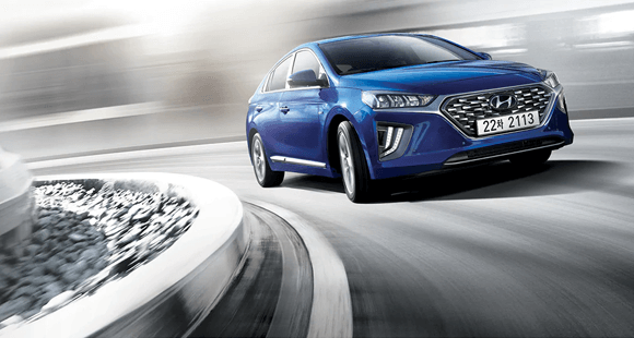 IONIQ Hybrid Q트림 풀옵션 (인텐스 블루)