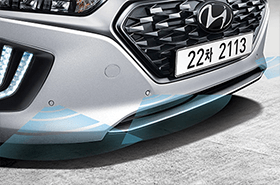 IONIQ Hybrid 주차 거리 경고 (전방)