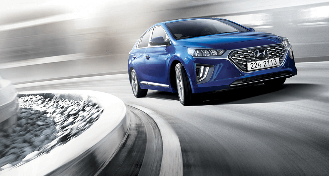 IONIQ Hybrid Q트림 풀옵션 (인텐스 블루)