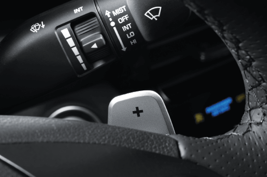 IONIQ Hybrid 회생제동 컨트롤 패들쉬프트