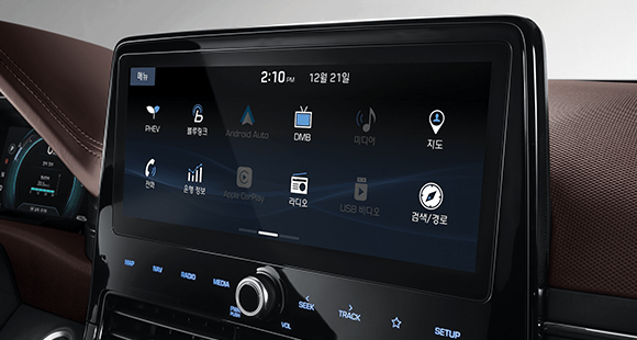 IONIQ Plug-in 10.25인치 내비게이션