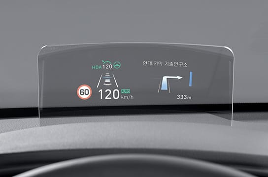 KONA Head-up Display (HUD)