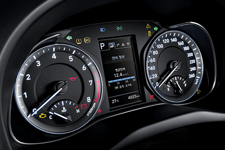 kona 4.2 인치 컬러 LCD 클러스터
