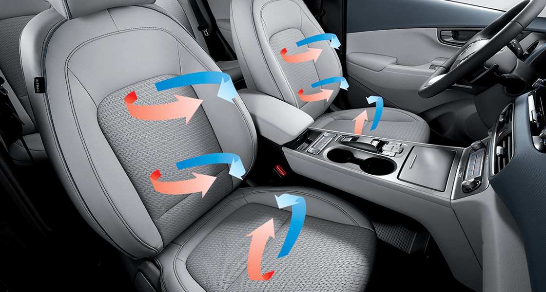 KONA Electric Heated front seats / Ventilation 