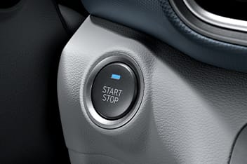 KONA Electric Push-button start and smart key system