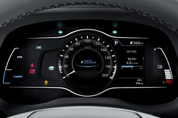 KONA Electric Virtual cluster (7-inch color LCD)