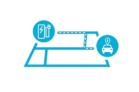 KONA Electric Real-time charging station information