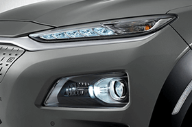 KONA Electric LED LED headlamps (static bending lights)