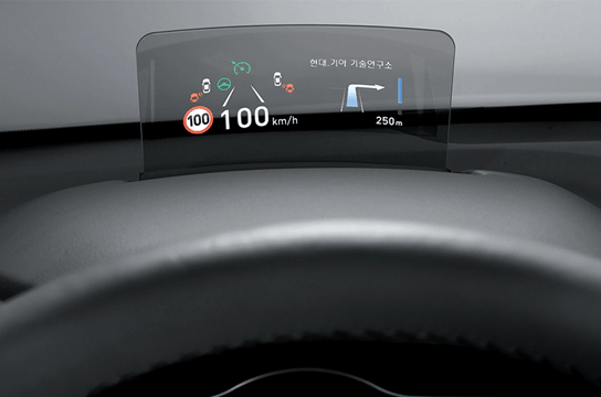 KONA Electric Head-up display (combiner)