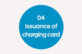 PORTER II Electric, Issuance of charging card