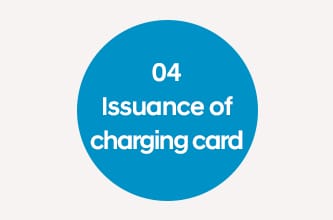 PORTER II Electric, Issuance of charging card