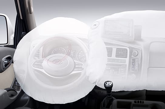 PORTER II Electric, Airbags for the driver / front passenger