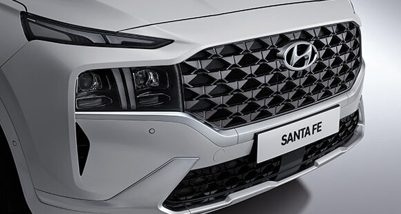 santafe Dark chrome radiator grille