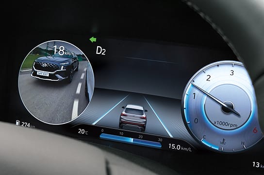 santafe Blind-spot View Monitor