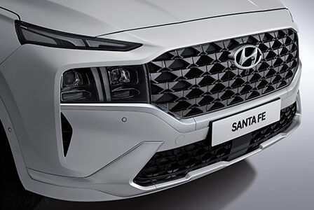 santafe Dark chrome radiator grille